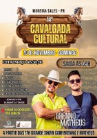 Vem aí a 14° Cavalgada Cultural de Moreira Sales