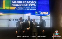 VEREADORES REPRESENTAM MOREIRA SALES NA MOBILIZAÇÃO MUNICIPALISTA EM BRASÍLIA